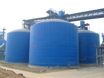 峡江水泥钢板库改造