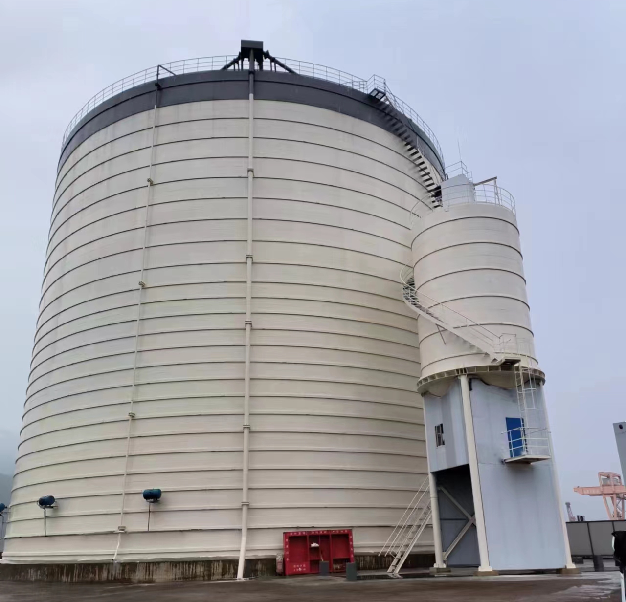 峡江10万吨水泥钢板库